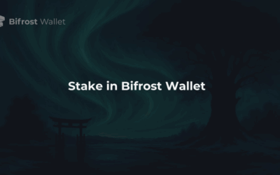 Stake Flare in Bifrost Wallet