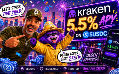 Earn 5.5% APY with your USDC on Kraken